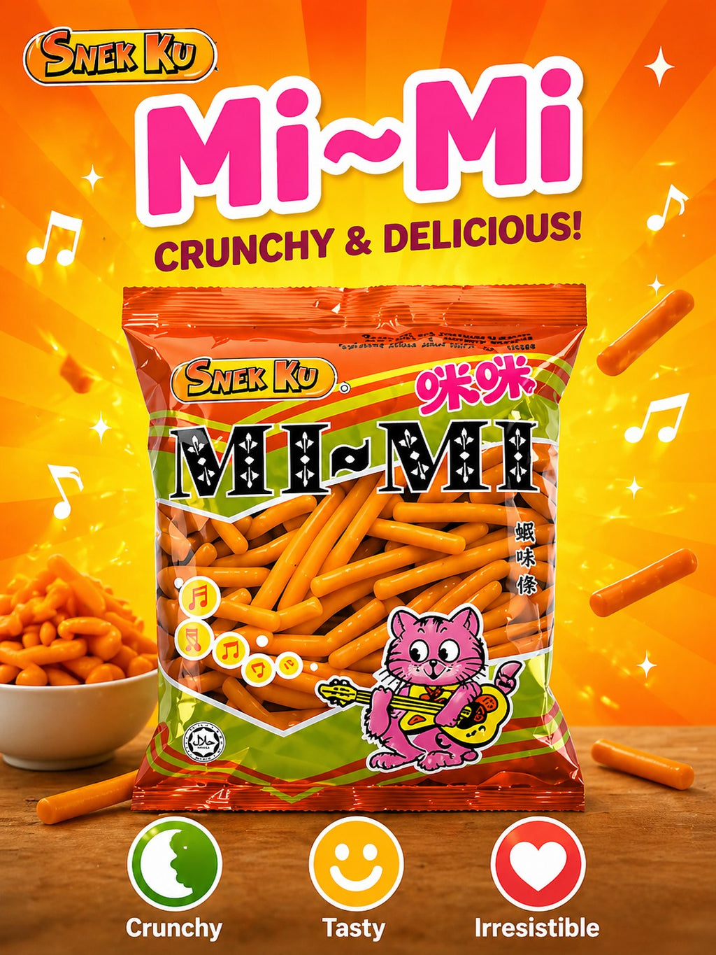 Mimi Malaysian Snack Food - Authentic Flavor & Crunchy Texture